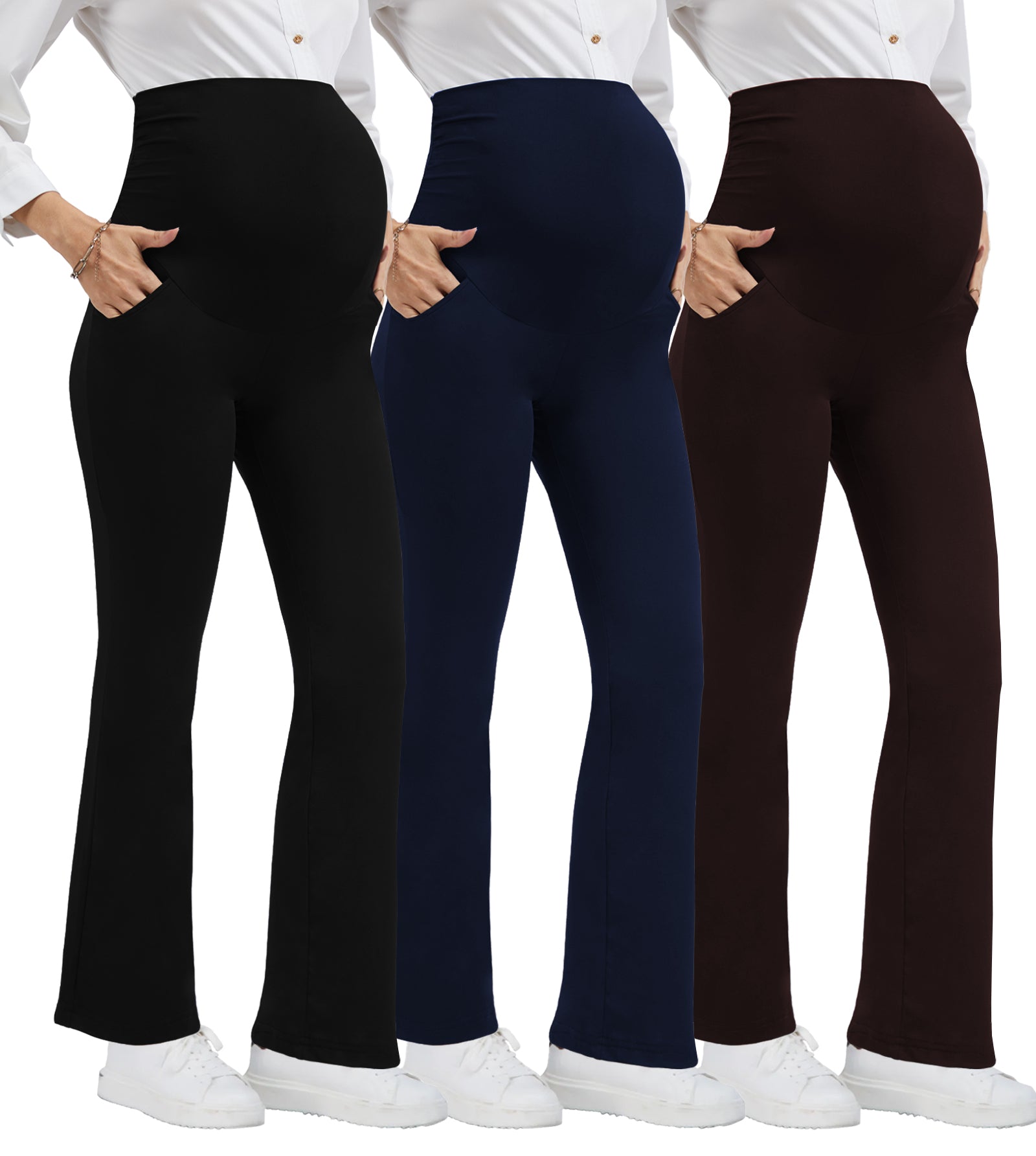 Beaisland Women's Plus Size Maternity Pants