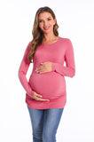 Bearsland Womens Maternity Long Sleeve Tshirt