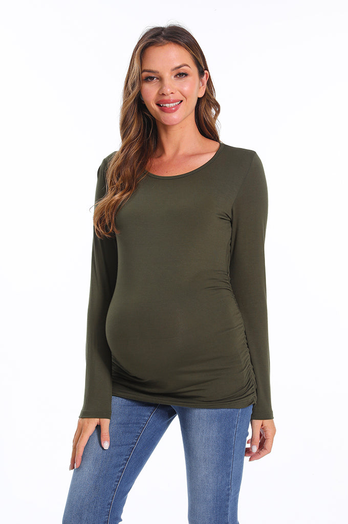 Bearsland Womens Maternity Long Sleeve Tshirt