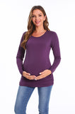 Bearsland Womens Maternity Long Sleeve Tshirt