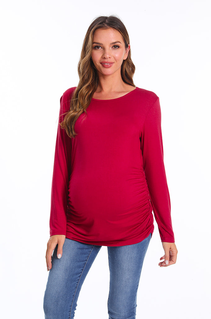 Bearsland Womens Maternity Long Sleeve Tshirt