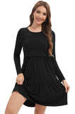 Bearsland Women’s Long Sleeve Nursing Dress with Pocket