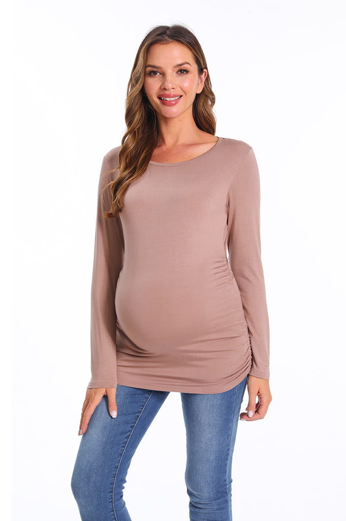 Bearsland Womens Maternity Long Sleeve Tshirt