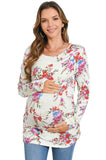 Bearsland Womens Maternity Long Sleeve Tshirt