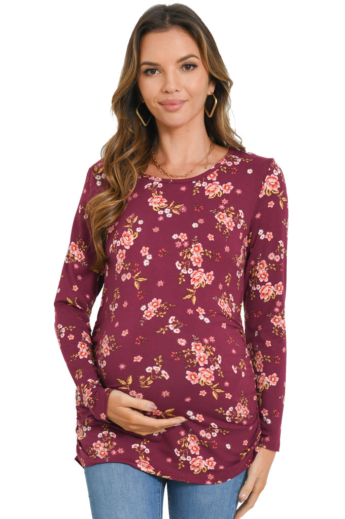 Bearsland Womens Maternity Long Sleeve Tshirt
