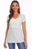 Bearsland Womens V Neck Nursing Tops Maternity Breastfeeding Tee Shirts