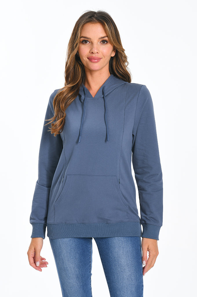 Bearsland Women's Maternity Sporty Hoodie