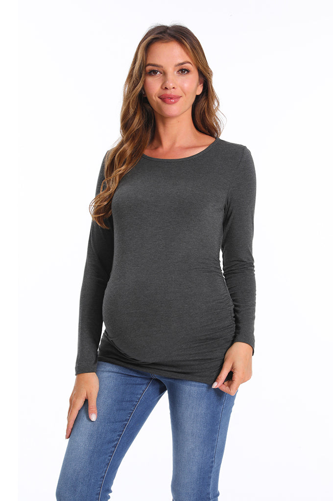 Bearsland Womens Maternity Long Sleeve Tshirt