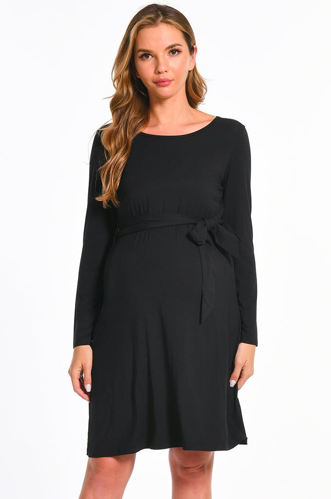 Bearsland Women’s Maternity Midi Dress