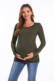 Bearsland Womens Maternity Long Sleeve Tshirt