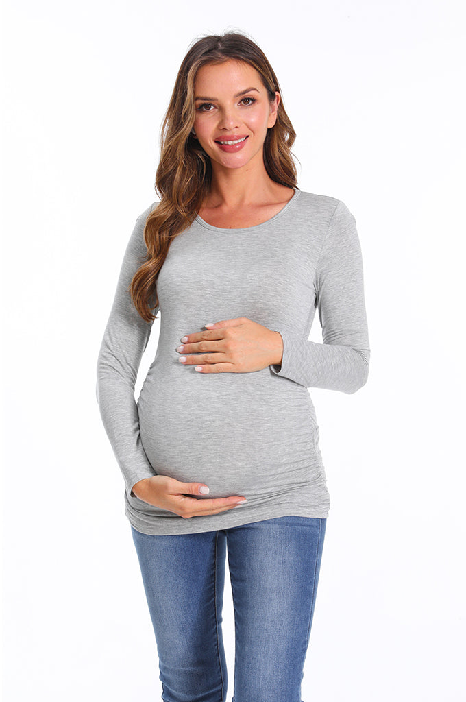 Bearsland Womens Maternity Long Sleeve Tshirt