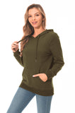 Bearsland Women's Maternity Sporty Hoodie