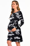 Bearsland Women’s Maternity Midi Dress