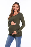 Bearsland Womens Maternity Long Sleeve Tshirt 3 Packs