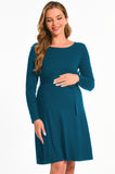 Bearsland Women’s Maternity Midi Dress