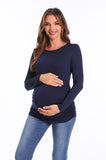 Bearsland Womens Maternity Long Sleeve Tshirt