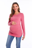 Bearsland Womens Maternity Long Sleeve Tshirt