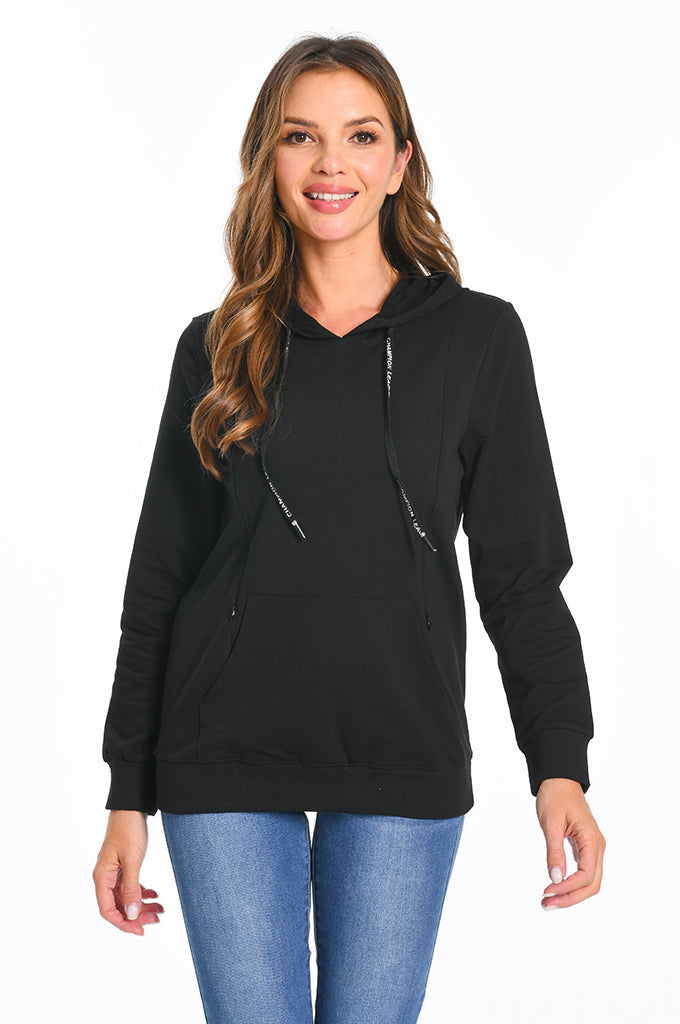 Bearsland Women's Maternity Sporty Hoodie