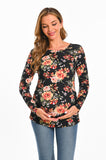 Bearsland Womens Maternity Long Sleeve Tshirt