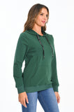 Bearsland Women's Maternity Sporty Hoodie