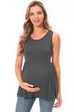 Beaisland 3 Pack Women Maternity Tank Tops Sleeveless Pregnancy Tank Shirts Postpartum Tops Basic Shirts Summer