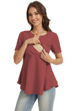 Bearsland 3-pack Short Sleeve V-Neck Nursing Shirt