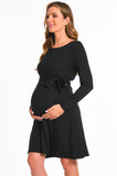 Bearsland Women’s Maternity Midi Dress