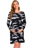Bearsland Women’s Maternity Midi Dress