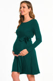 Bearsland Women’s Maternity Midi Dress