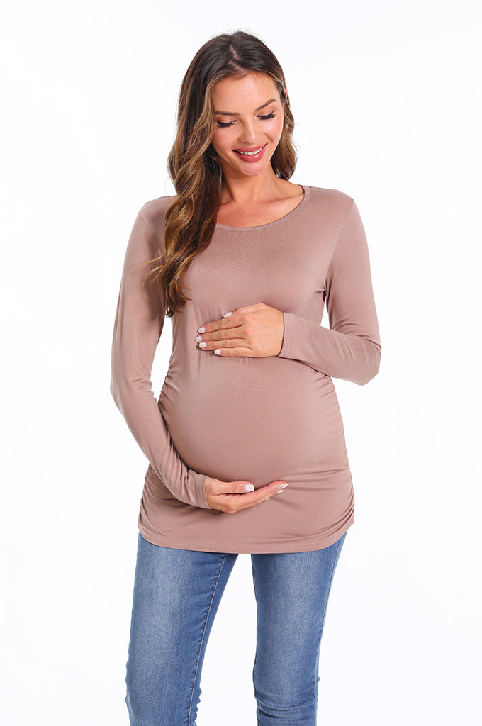 Bearsland Womens Maternity Long Sleeve Tshirt