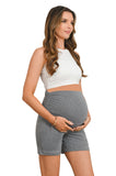 Beaisland Women's Maternity Shorts with Pocket 3-Pack