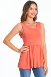 Bearsland Women's Sleeveless Round Neck Nursing Tank Top
