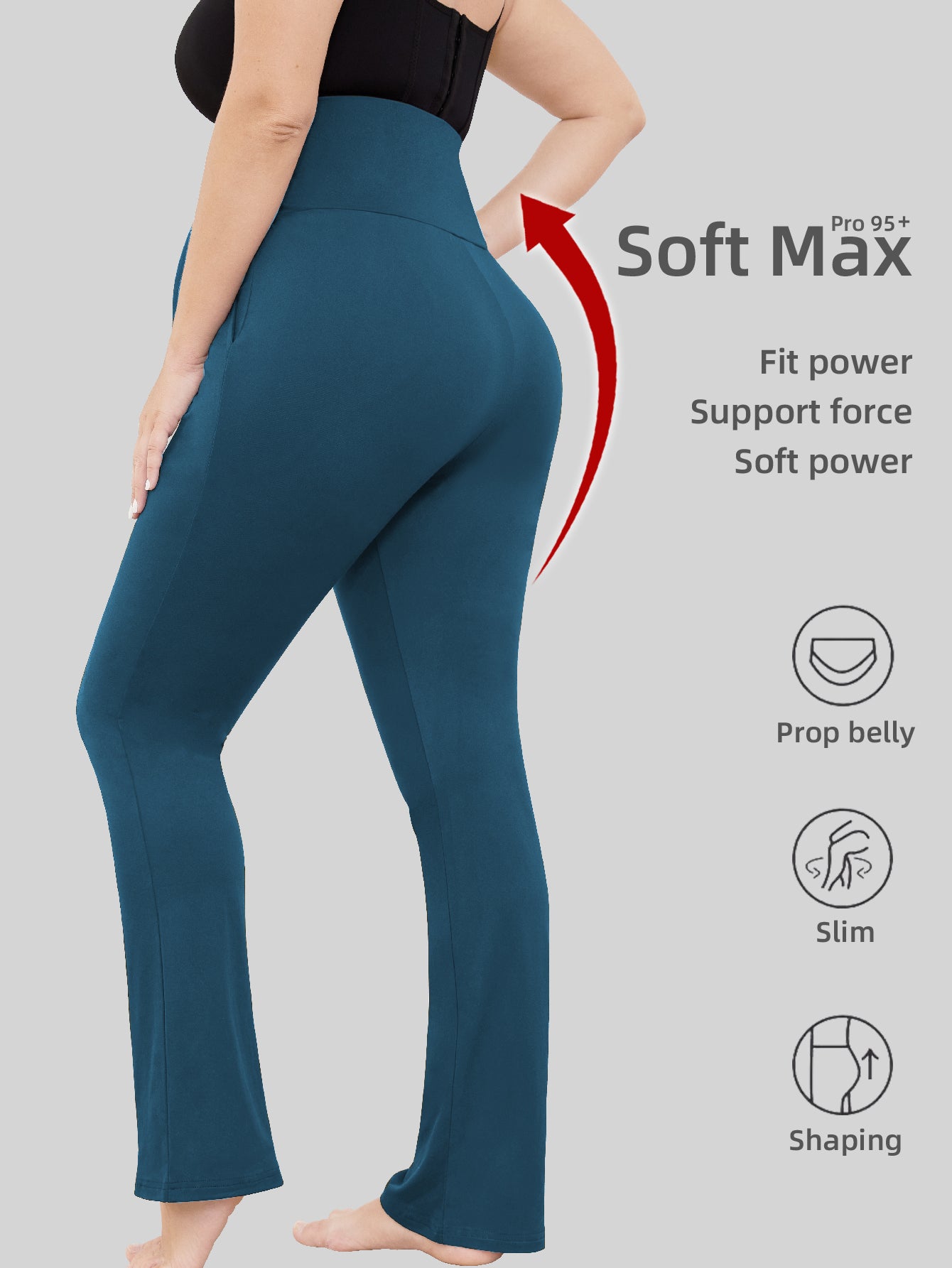 BEARSLAND Women's Maternity Pants