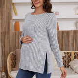 Beaisland Maternity clothes Long SleeveMaternity shirts for Women Casual TunicTops Lightweight Pullover