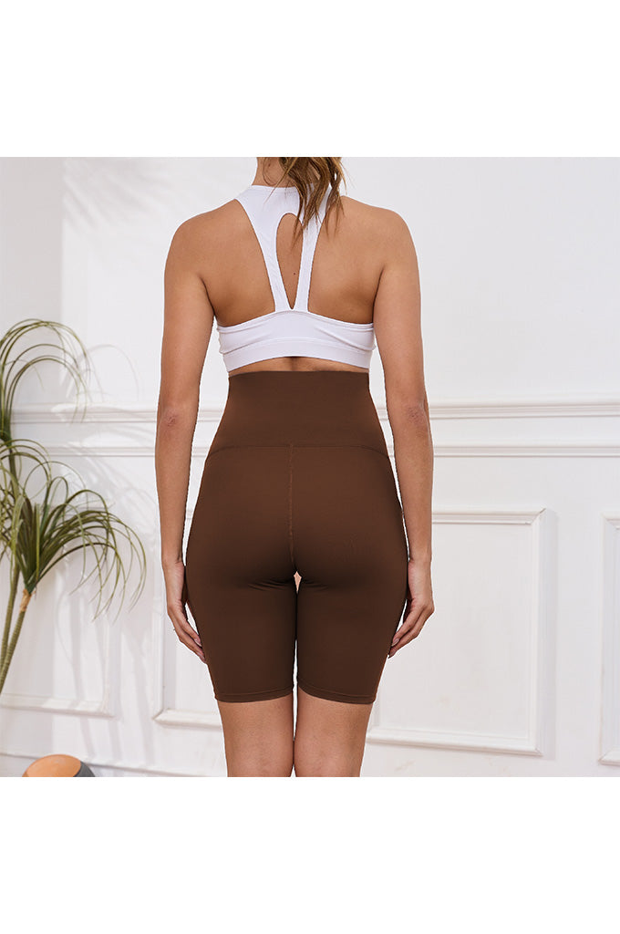 Women's Plus Size Butterluxe Maternity Shorts over The Belly Pregnancy Yoga Shorts Workout Athletic Biker Shorts 2-Pack