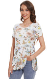 Bearsland Women’s Nursing Top 3pack Short Sleeve Scoop Neck Nursing Shirt
