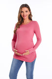 Bearsland Womens Maternity Long Sleeve Tshirt