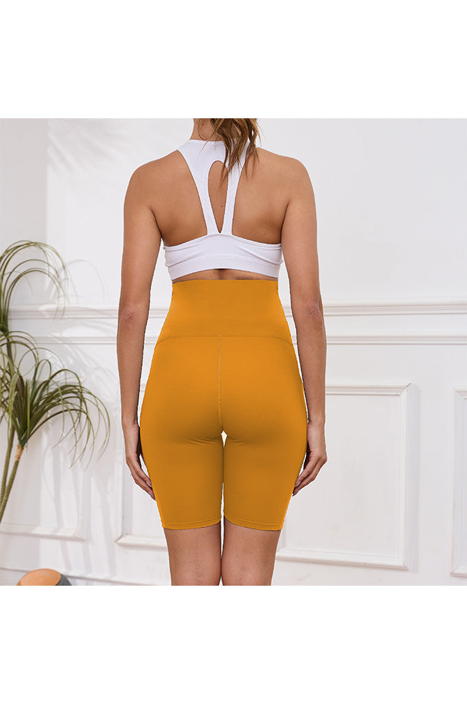 Women's Plus Size Butterluxe Maternity Shorts over The Belly Pregnancy Yoga Shorts Workout Athletic Biker Shorts 2-Pack