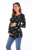 Bearsland Womens Maternity Long Sleeve Tshirt