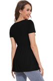 Bearsland Women’s Nursing Top 3pack Short Sleeve Scoop Neck Nursing Shirt