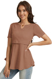 Bearsland 3-pack Short Sleeve V-Neck Nursing Shirt