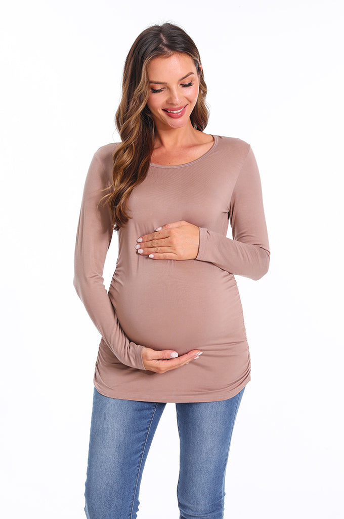 Bearsland Womens Maternity Long Sleeve Tshirt 3 Packs