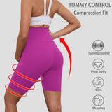 DDLUYY Women's Plus Size Butterluxe Tummy Control High Waist Yoga Shorts Workout Athletic Biker Shorts with Pockets 3-Pack