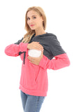 Bearsland Women's Maternity Nursing Hoodie