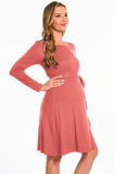 Bearsland Women’s Maternity Midi Dress