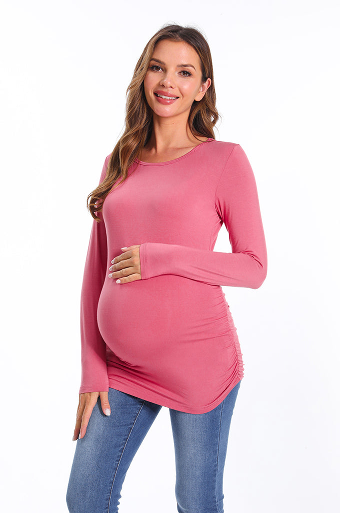 Bearsland Womens Maternity Long Sleeve Tshirt