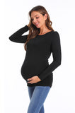 Bearsland Womens Maternity Long Sleeve Tshirt