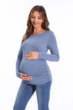 Bearsland Womens Maternity Long Sleeve Tshirt