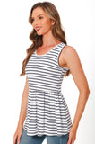 Bearsland Sleeveless Round Neck Nursing Tank Top