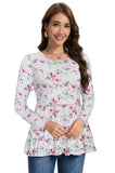 Bearsland Women’s Nursing Top 3pack Long Sleeve Scoop Neck Breastfeeding Shirts